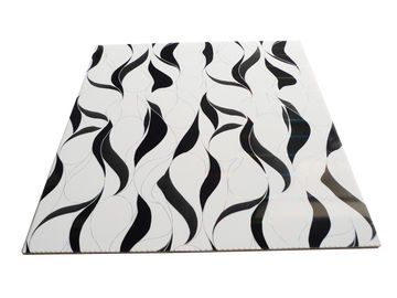 Flat Waterproof PVC Ceiling Panels Fire Resistant Hot Stamping Surface 60.3cm x 60.3cm
